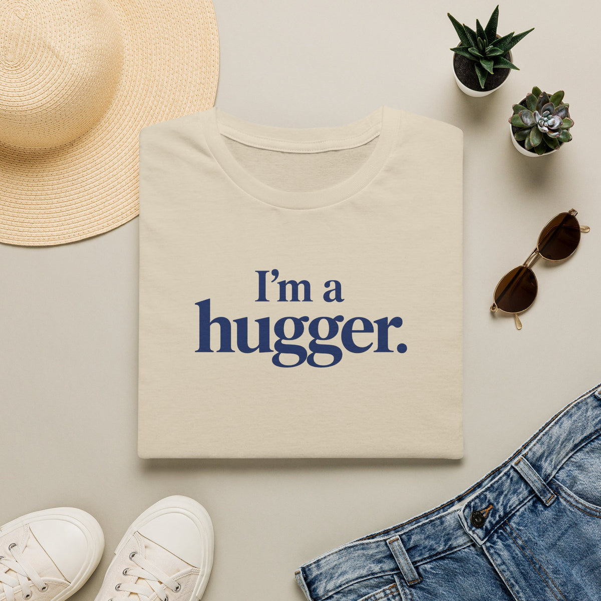 I'm A Hugger  Beauty T- Shirt
