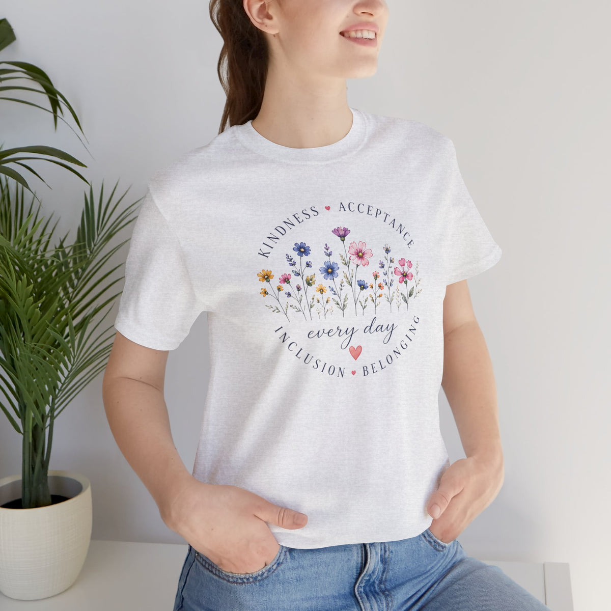 Kindness Acceptance Belonging T- Shirt