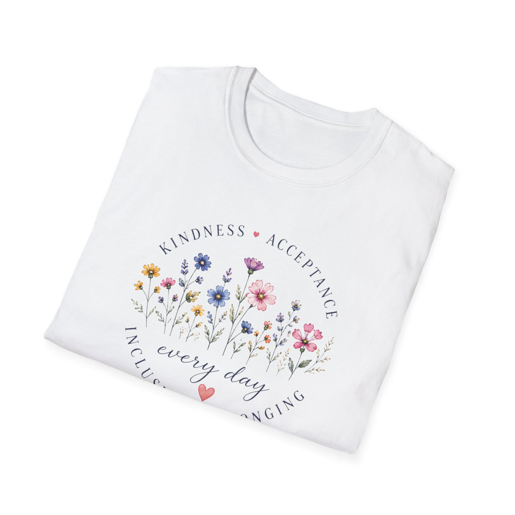 Kindness Acceptance Belonging T- Shirt