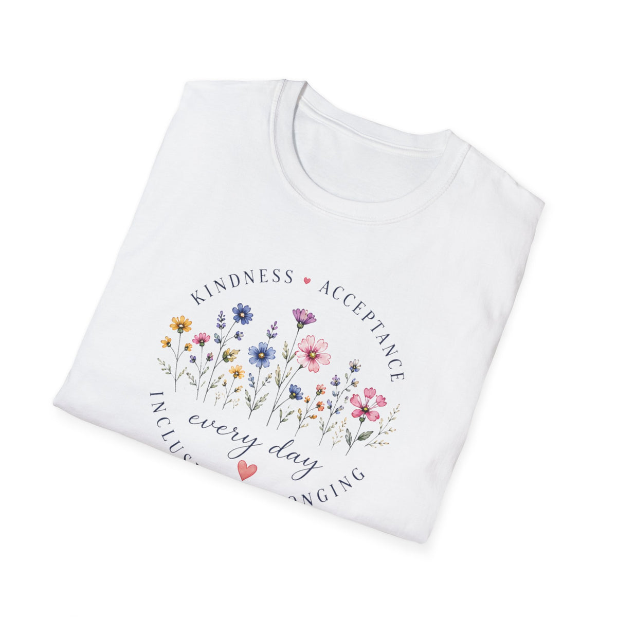Kindness Acceptance Belonging T- Shirt