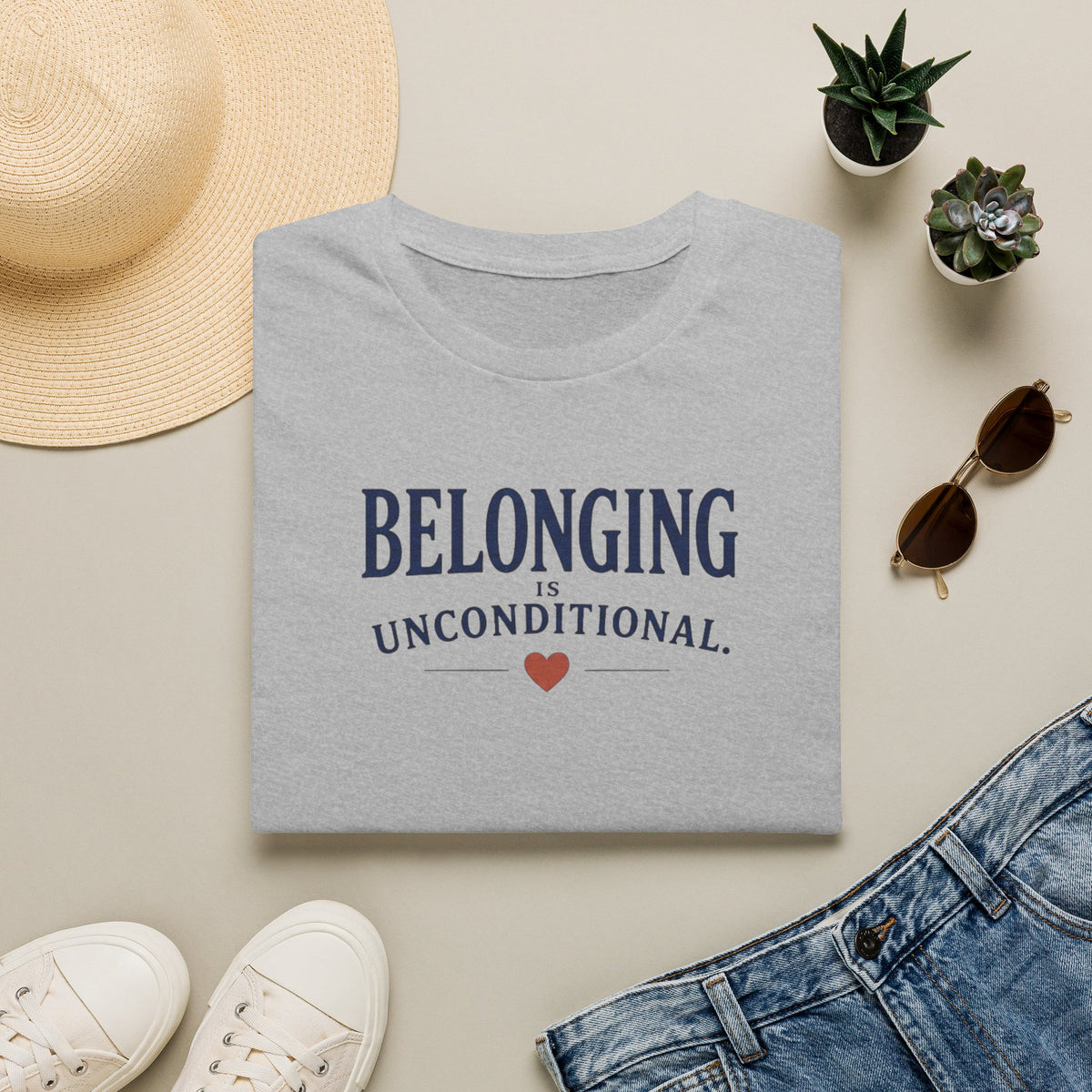Belonging Is Unconditional T- Shirt
