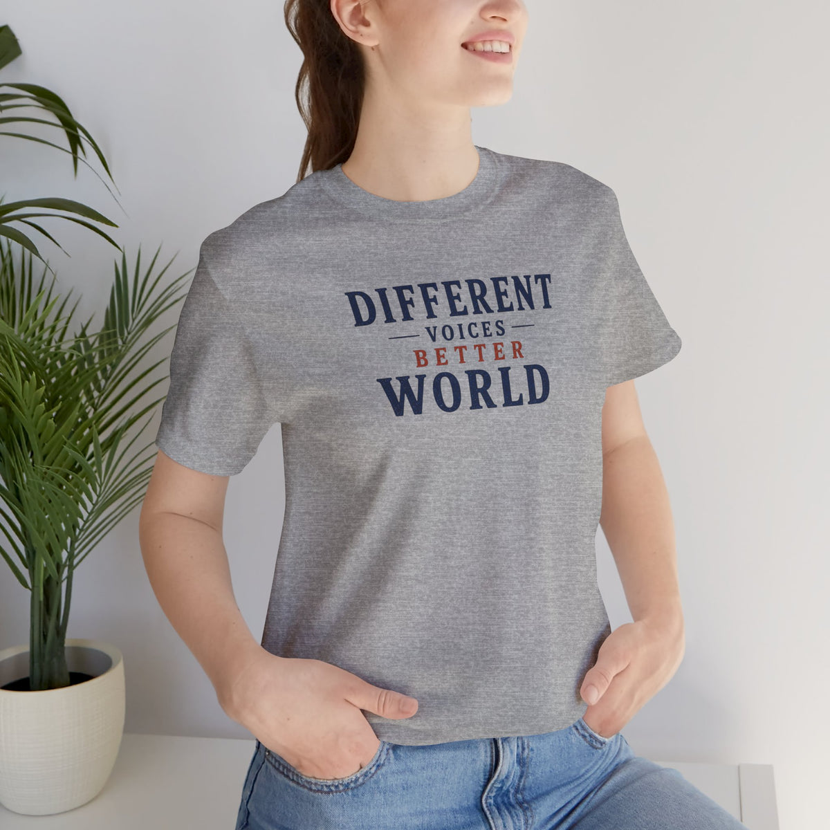 Different Voices Better World T- Shirt