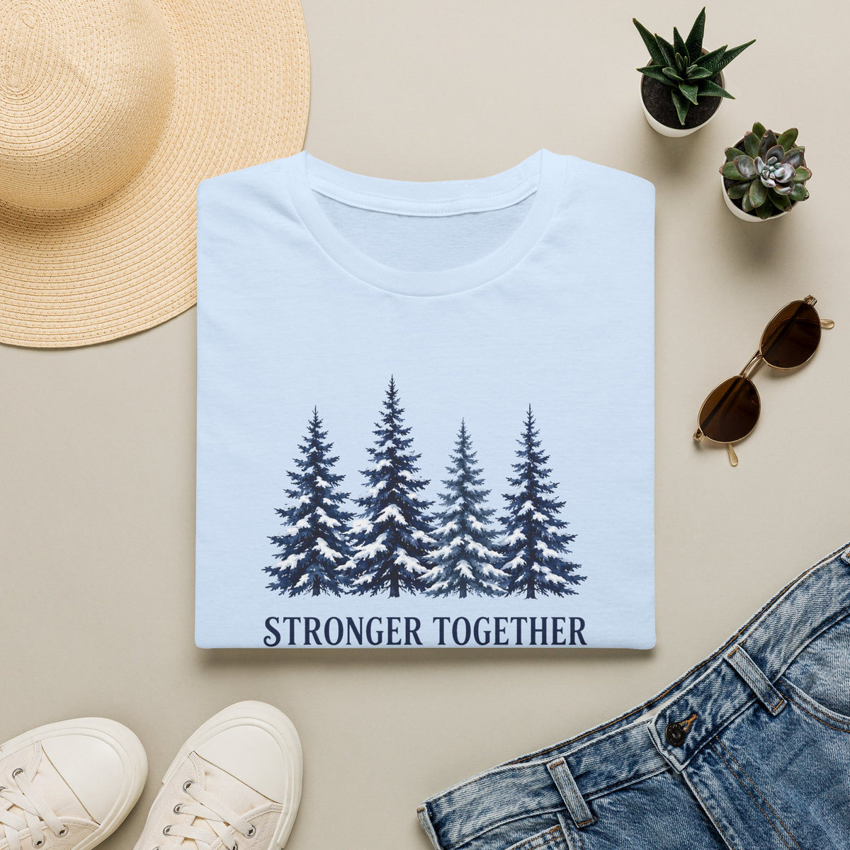 Stronger Together Through Every Season T- Shirt