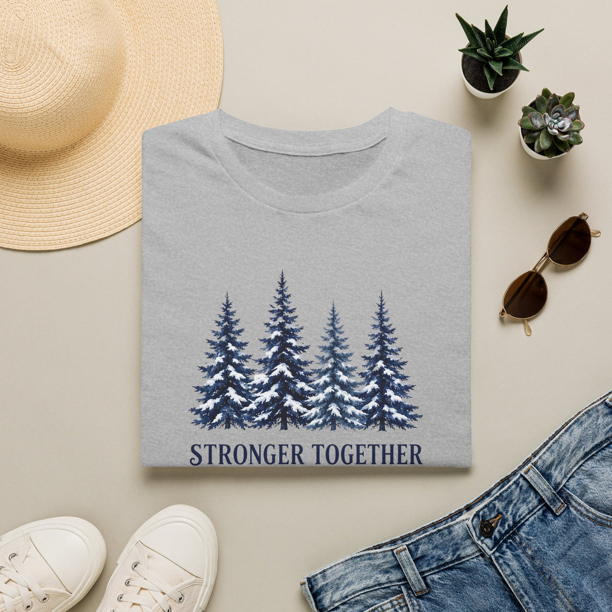 Stronger Together Through Every Season T- Shirt