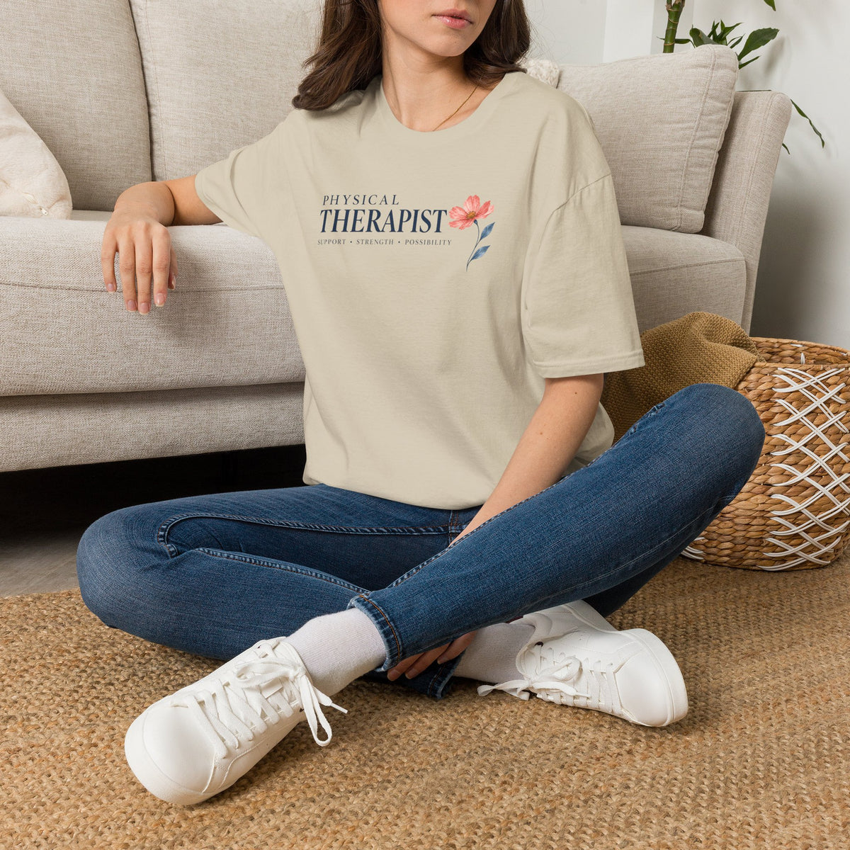 Physical Therapist. Support, Strength, Possibilities  T-Shirt