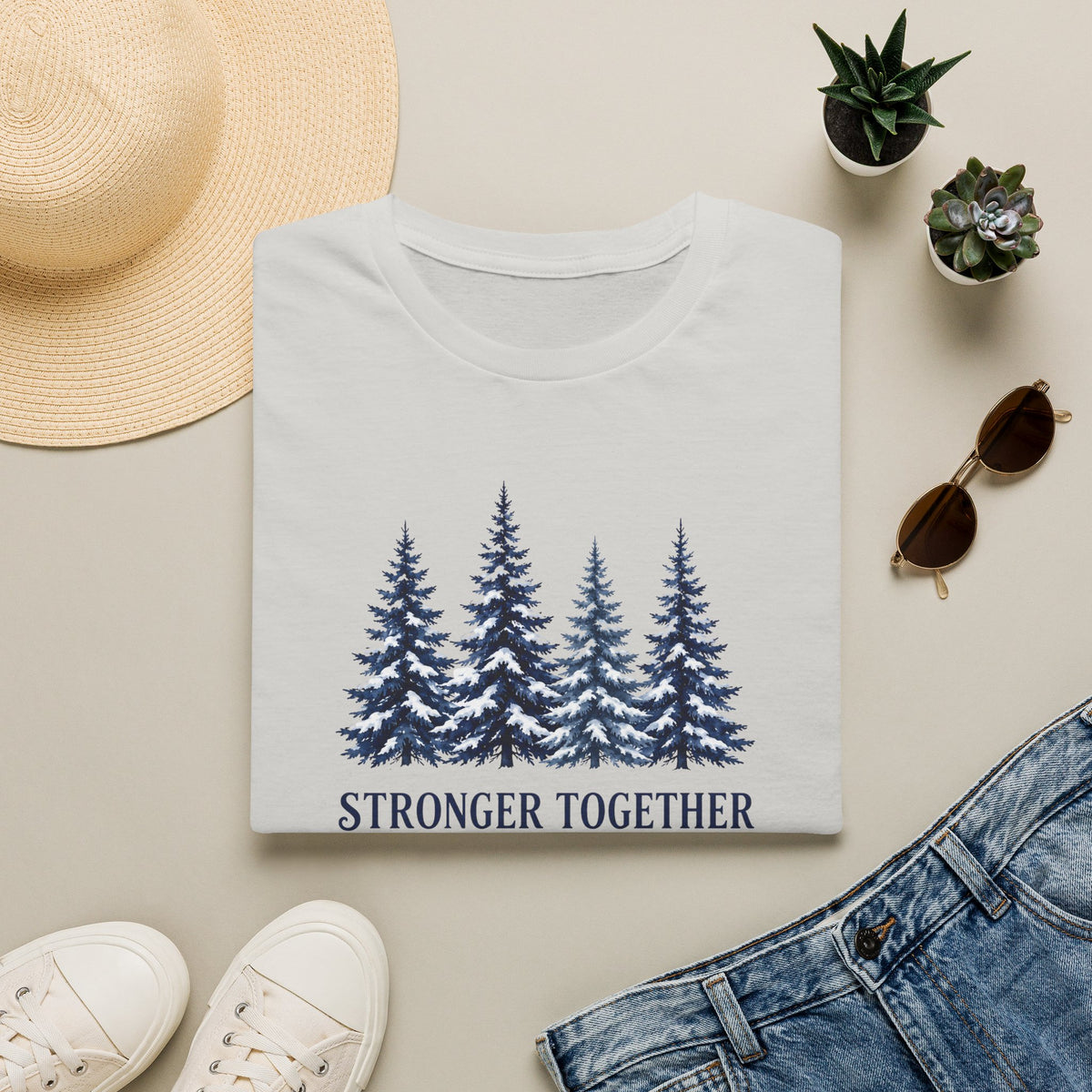Stronger Together Through Every Season T- Shirt