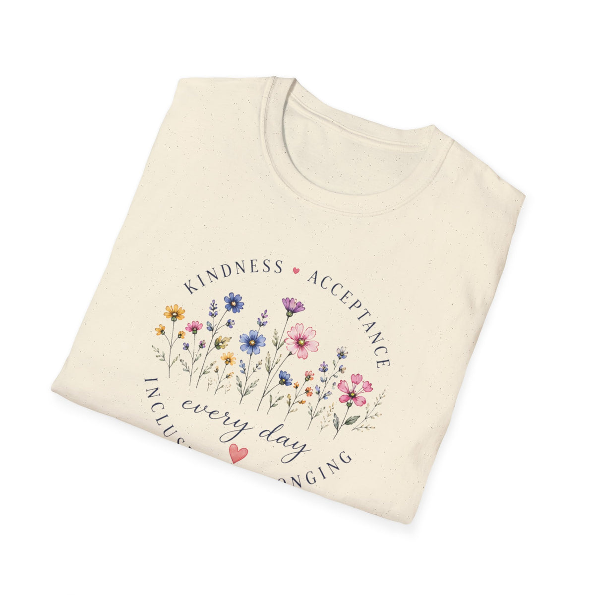 Kindness Acceptance Belonging T- Shirt