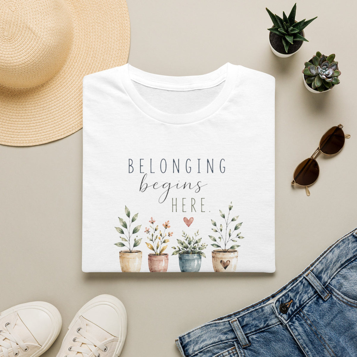 Belonging Begins Here T-Shirt