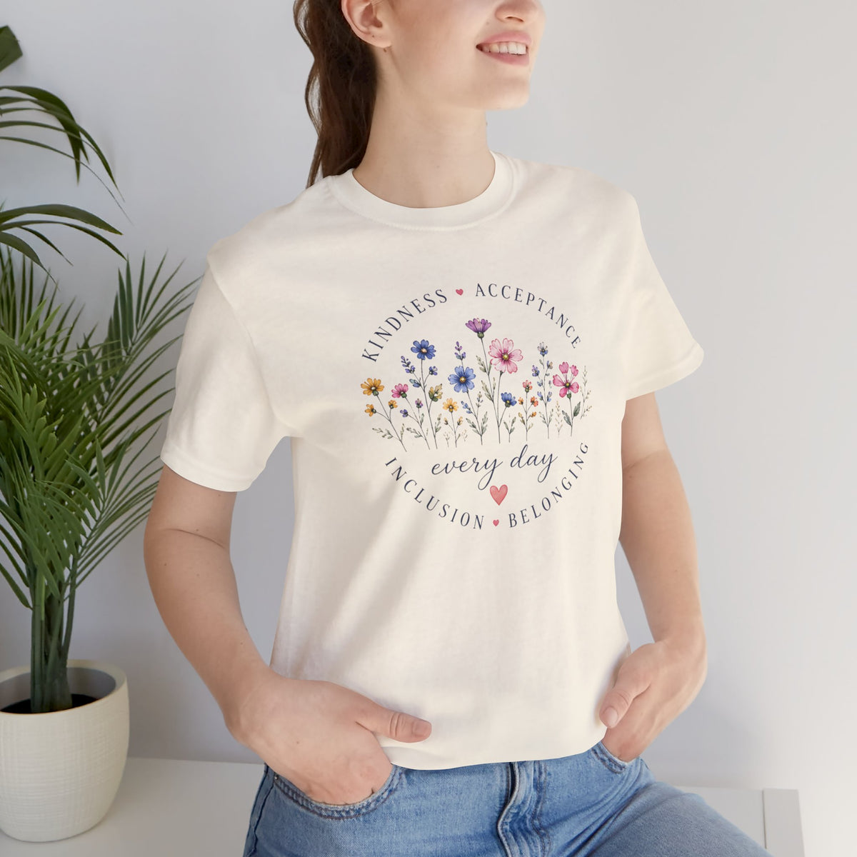 Kindness Acceptance Belonging T- Shirt