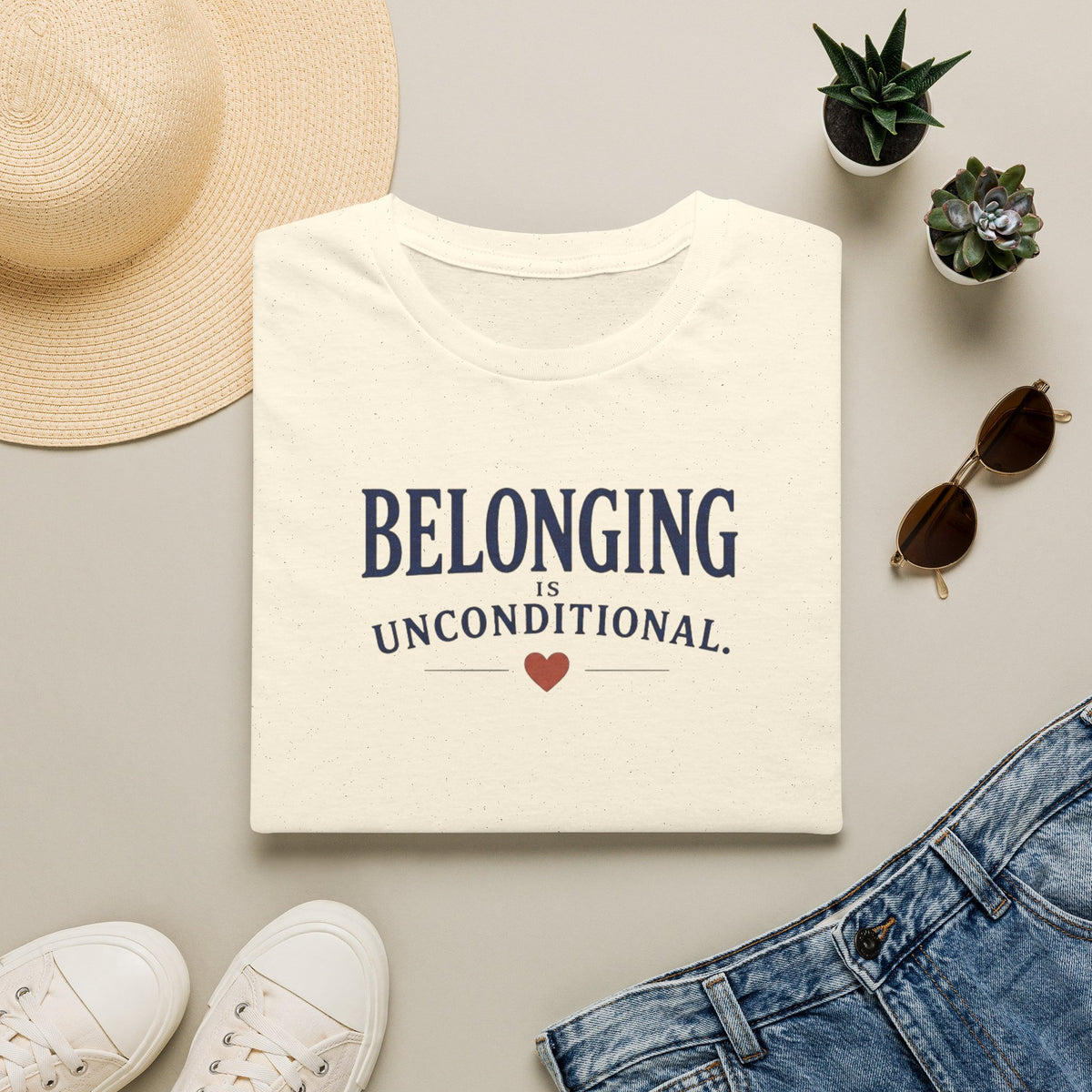 Belonging Is Unconditional T- Shirt