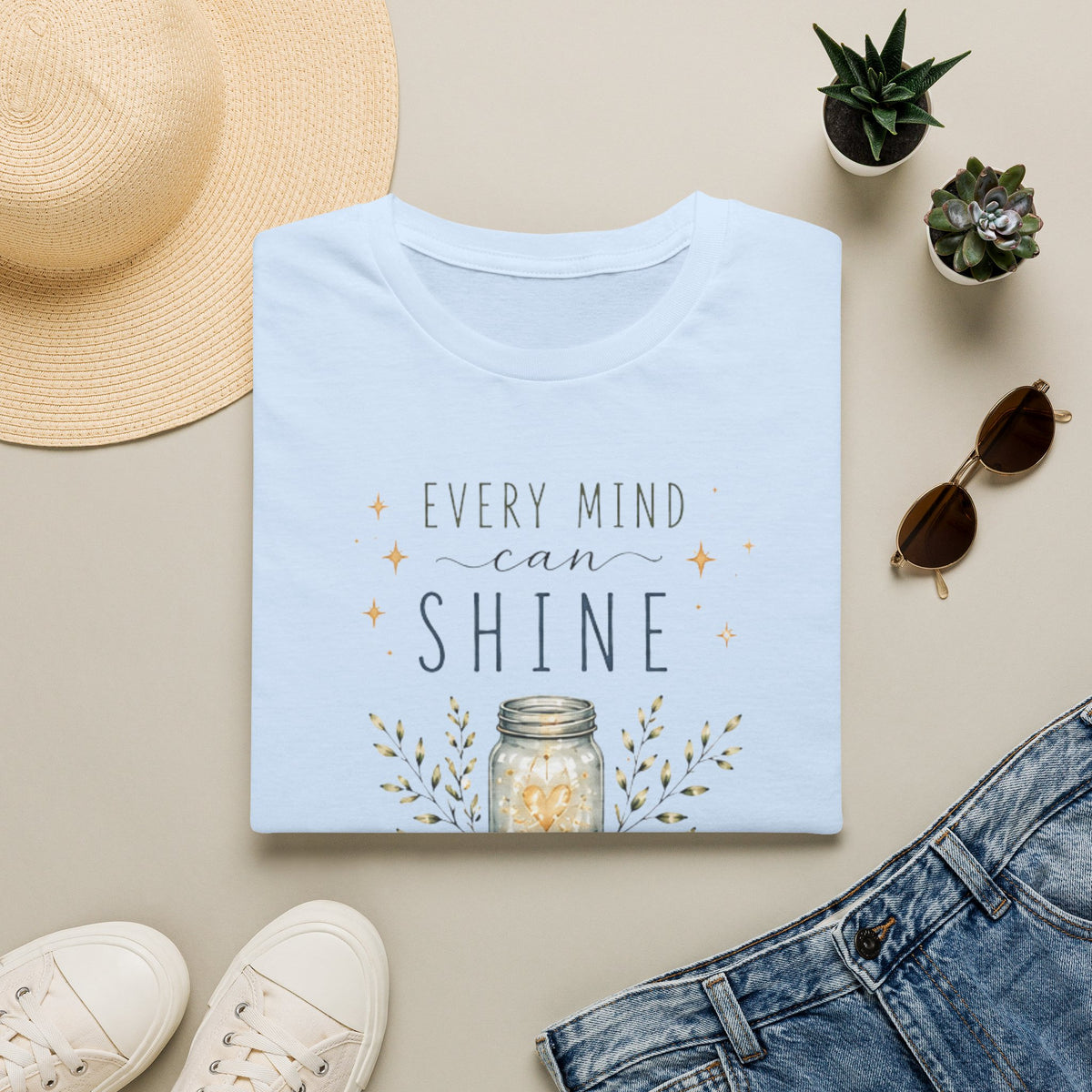 Every Mind Can Shine T- Shirt