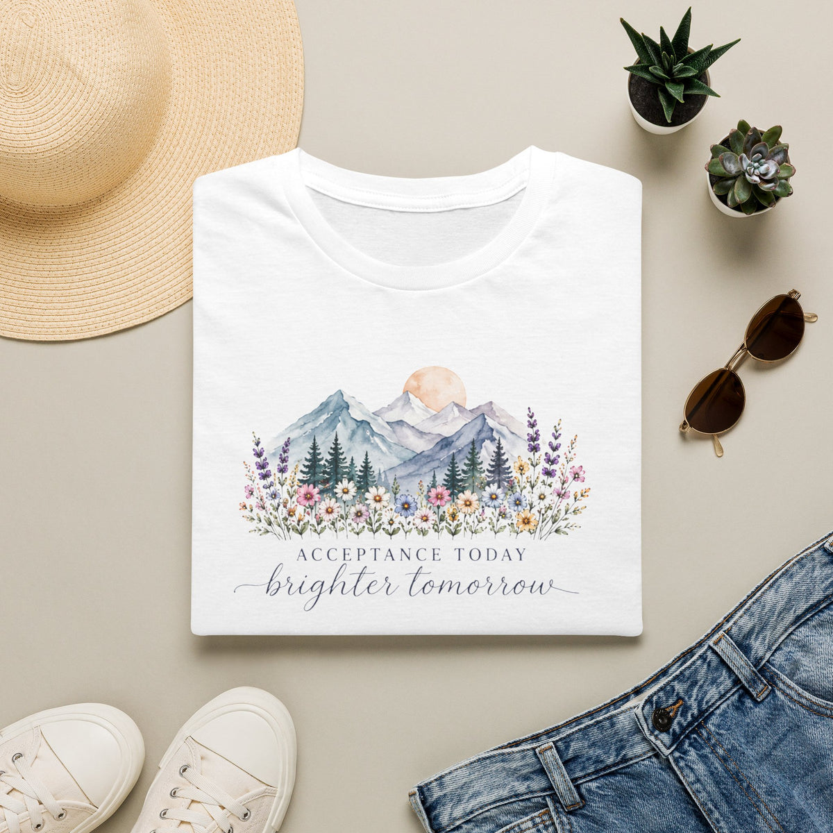 Acceptance Today Brighter Tomorrow T-Shirt