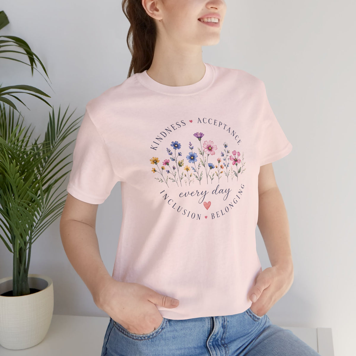 Kindness Acceptance Belonging T- Shirt